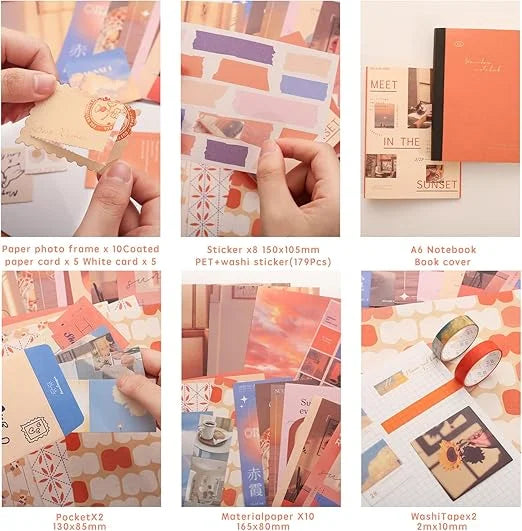 Sunset Vibes Journaling Kit Box