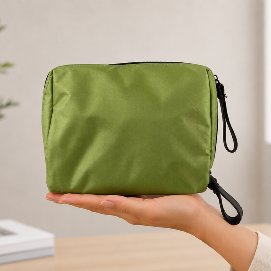 Foldable Travel Essentials Organizer Pouch