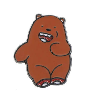 'We Bare Bears' Baby Bears Enamel Pins