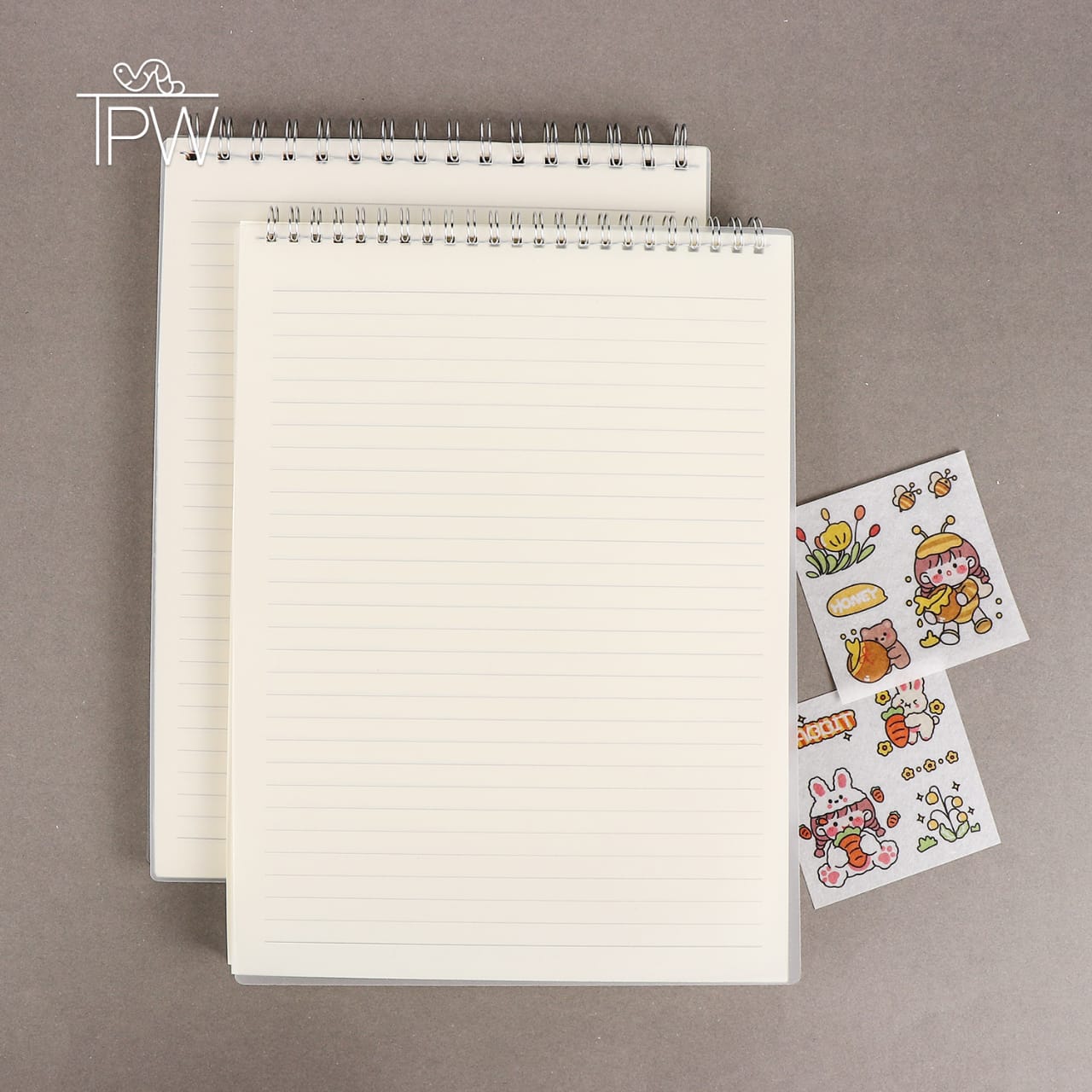 A4 Large Size Flip Up Type Lined Notepad