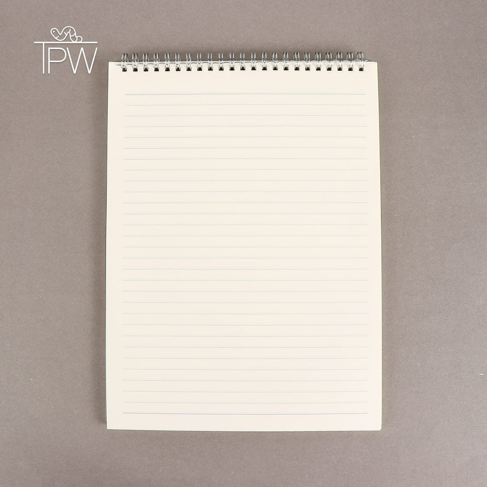 A4 Large Size Flip Up Type Lined Notepad – thepaperworm