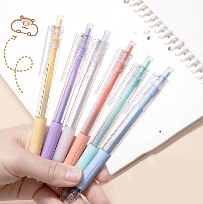 Macaron Soothing Colors Gel Pen - Set of 6