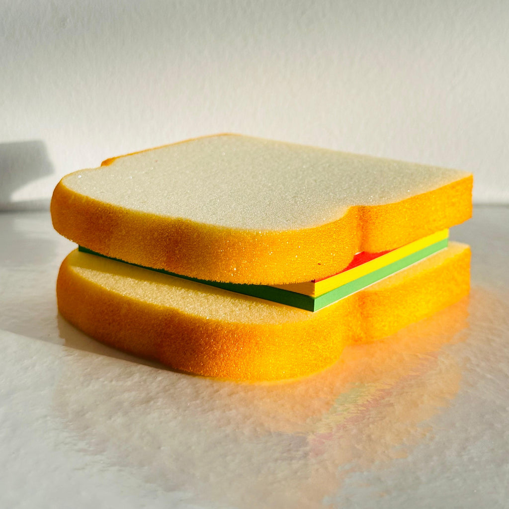 Soft Sandwich Shape Non-Sticky Note And Notepad