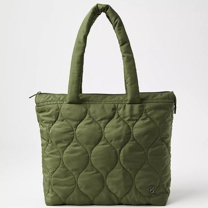 New Quilted Shoulder n Tote Bag