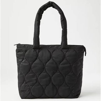 New Quilted Shoulder n Tote Bag