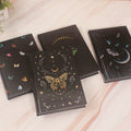 Holographic Butterfly and Moon Hardcover Journal