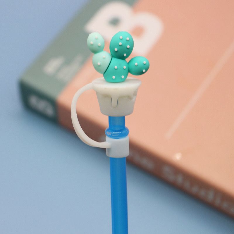 Assorted Silicon Straw Dust Cover