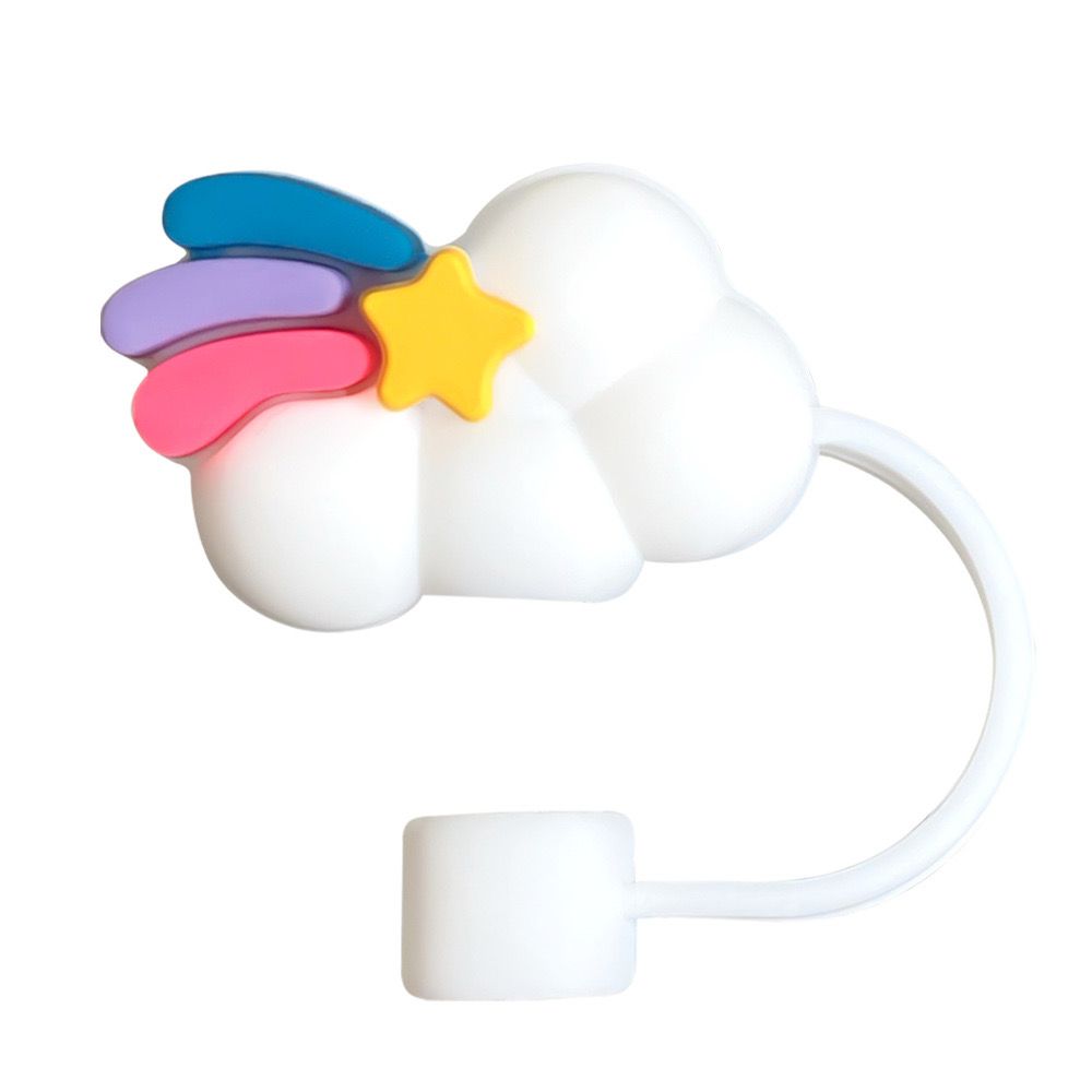 Assorted Silicon Straw Dust Cover
