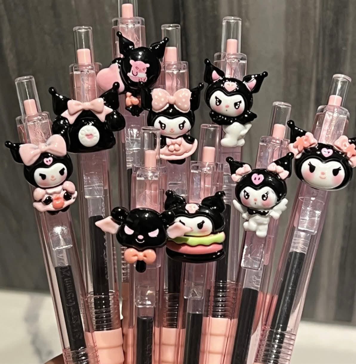 Kuromi Cuties Charms Gel Pen