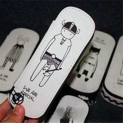 Canvas Creative Korean Boxed Pencil Case