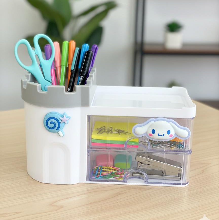 Castle Design Multi Functional Desk Organizer
