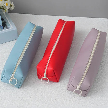 Classic PU Leather Stationery Case