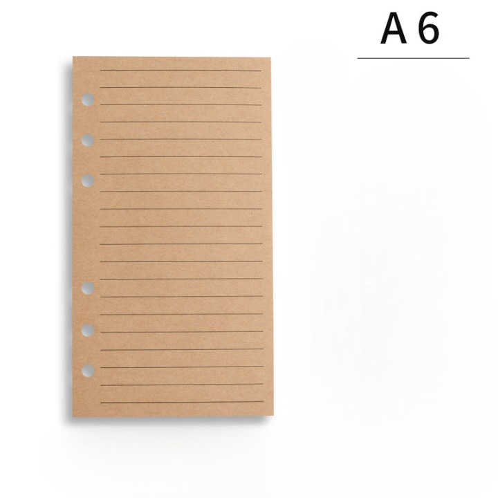 A6 Binder Refill Pages