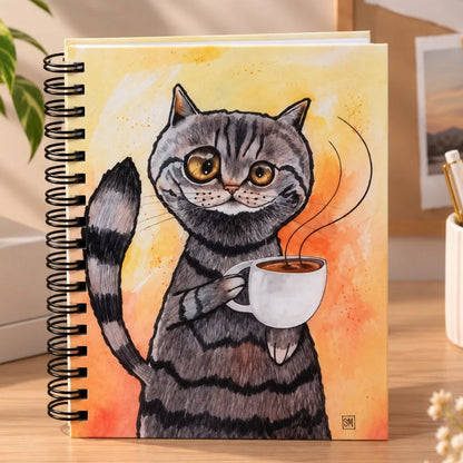 Starry Night Pet Art Lined Notebooks
