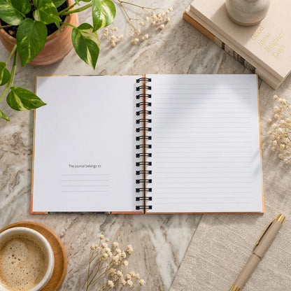 Starry Night Pet Art Lined Notebooks