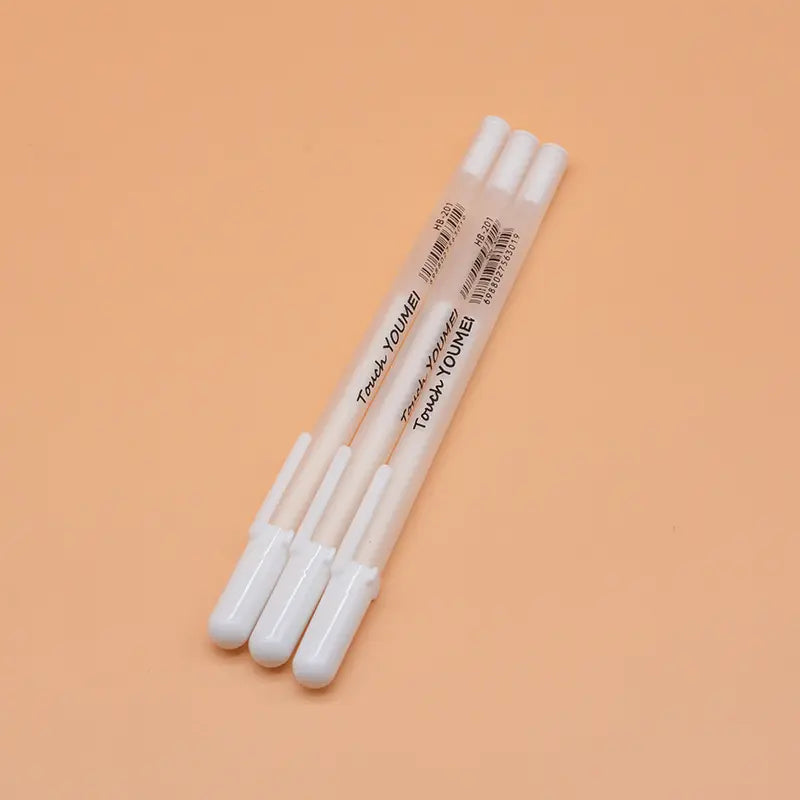 White Gel Pen Pointer - Set of 12