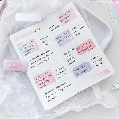 Writable Index Color Label Sticker Book