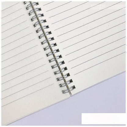 A4 Large Size Spiral Notebood with Elastic Closure