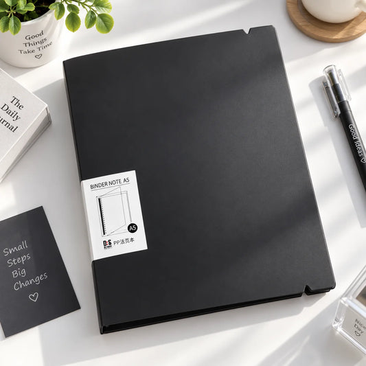 A5 Morandi Color Loose Leaf Refillable Binder