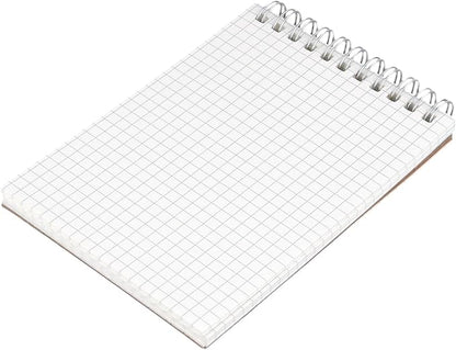PP Transparent Cover A6 Spiral Notepad