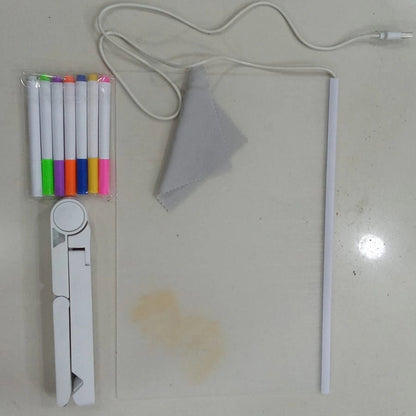 LED Acrylic Luminous Board with Markers