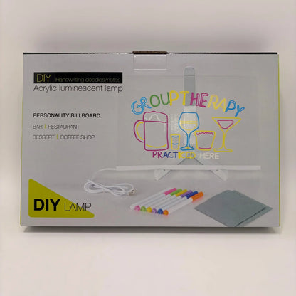 LED Acrylic Luminous Board with Markers