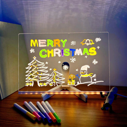 LED Acrylic Luminous Board with Markers