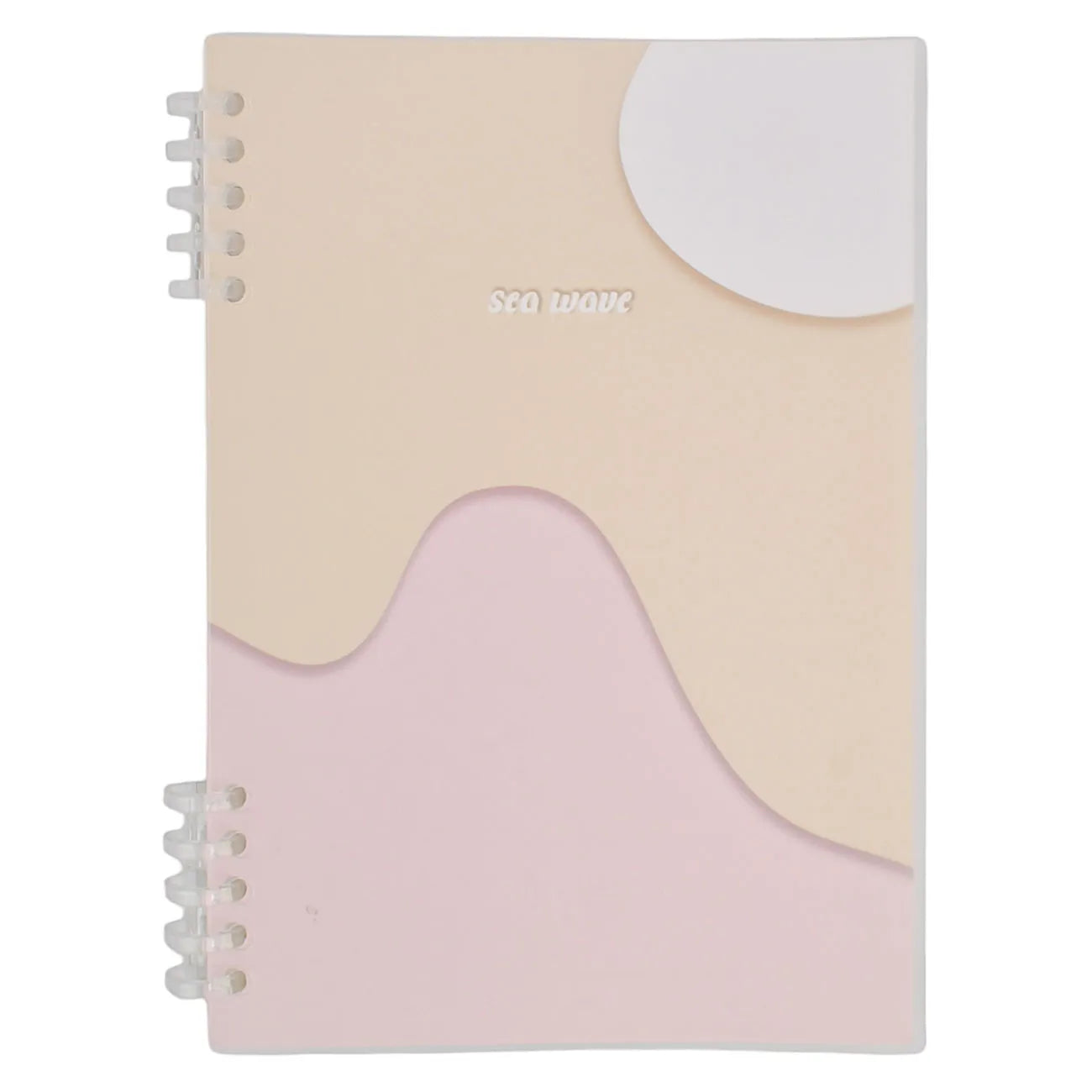 Spiral-Bound Notebook with SEA WAVE Cover