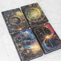 Cosmic Clock Retro Hardcover Journal