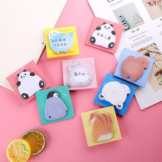 Cute Animals Sticky Notes