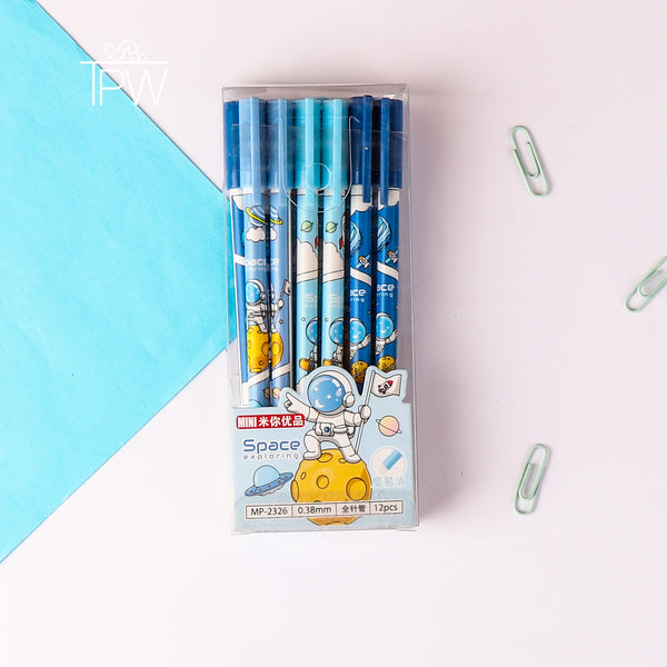 Astronaut Bear Erasable Gel Pens