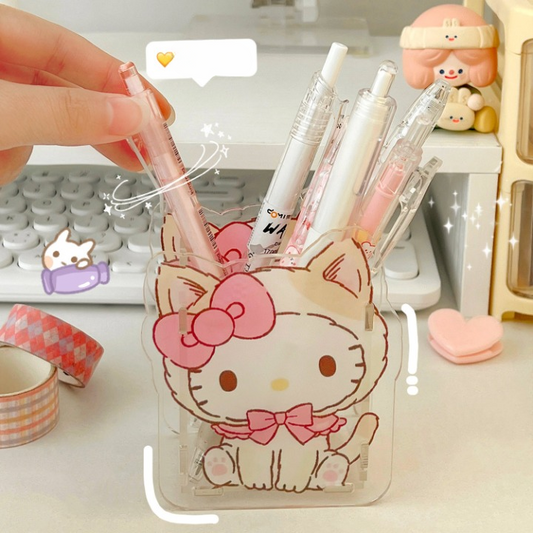 Acrylic Sanrio Pen Holder