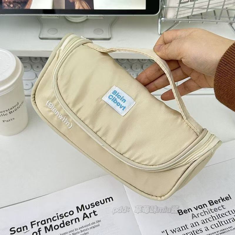 Top Handle Large Capacity Pencil Case