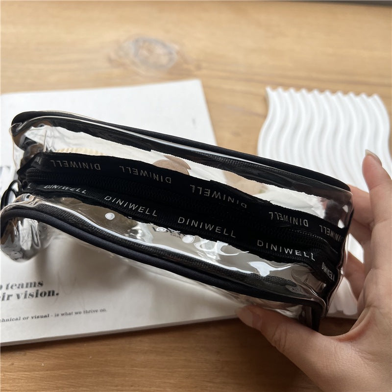Transparent Cosmetic & Toiletry Pouch