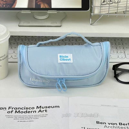 Top Handle Large Capacity Pencil Case