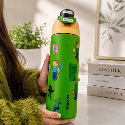 Mine Craft Owala Freesip Water Bottle - Minor Fault