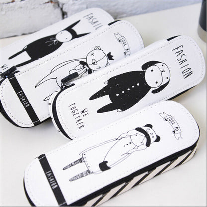 Canvas Creative Korean Boxed Pencil Case