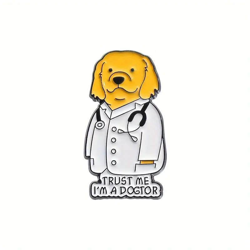 Enamel Pins - Trust me I am a doctor