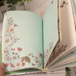 Spring Blossom Embossed Floral & Butterfly Journal