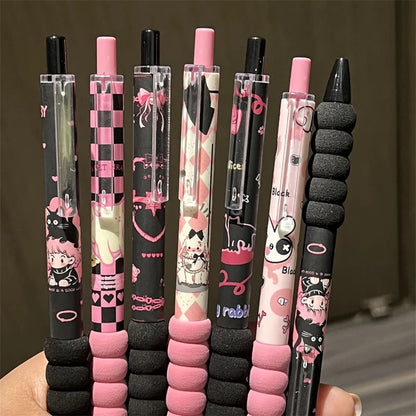 Girly Heart Smooth Pen Set