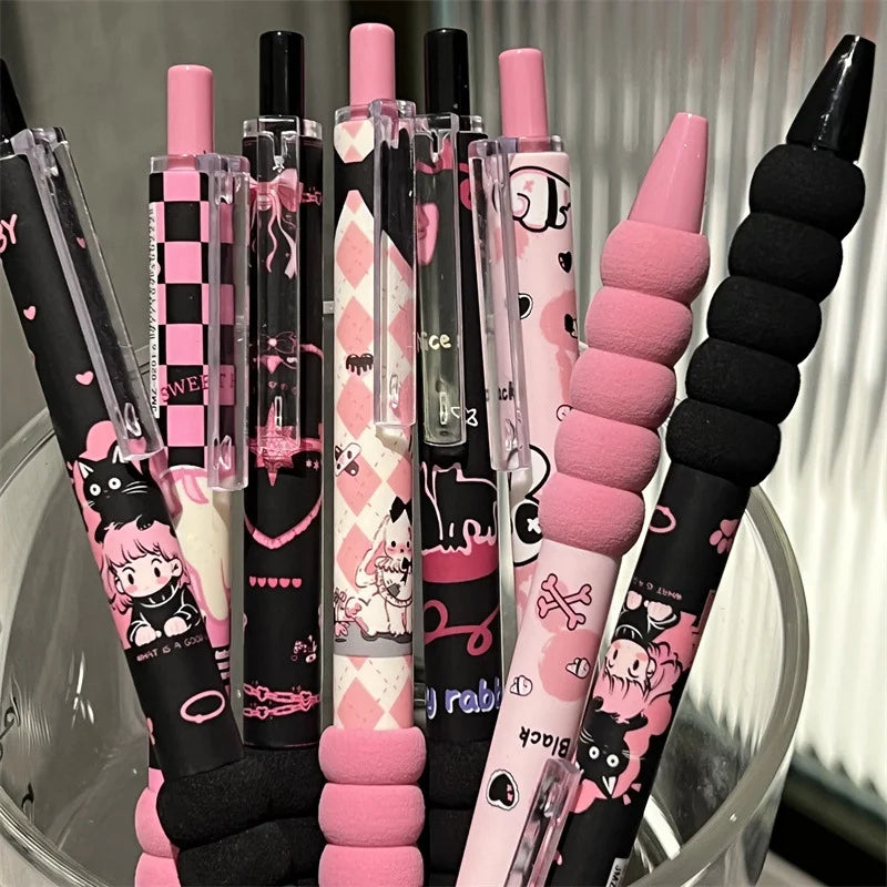 Girly Heart Smooth Pen Set