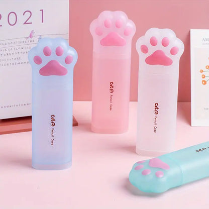 Cute Cartoon Cat Paw Pencil Case