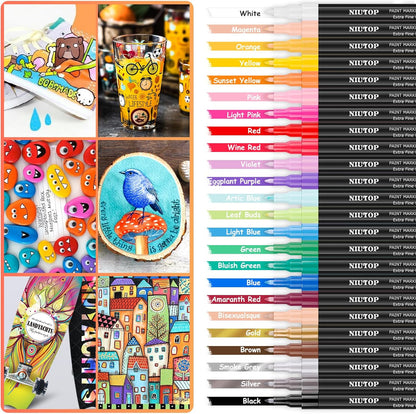 Niutop Metallic Marker Pen