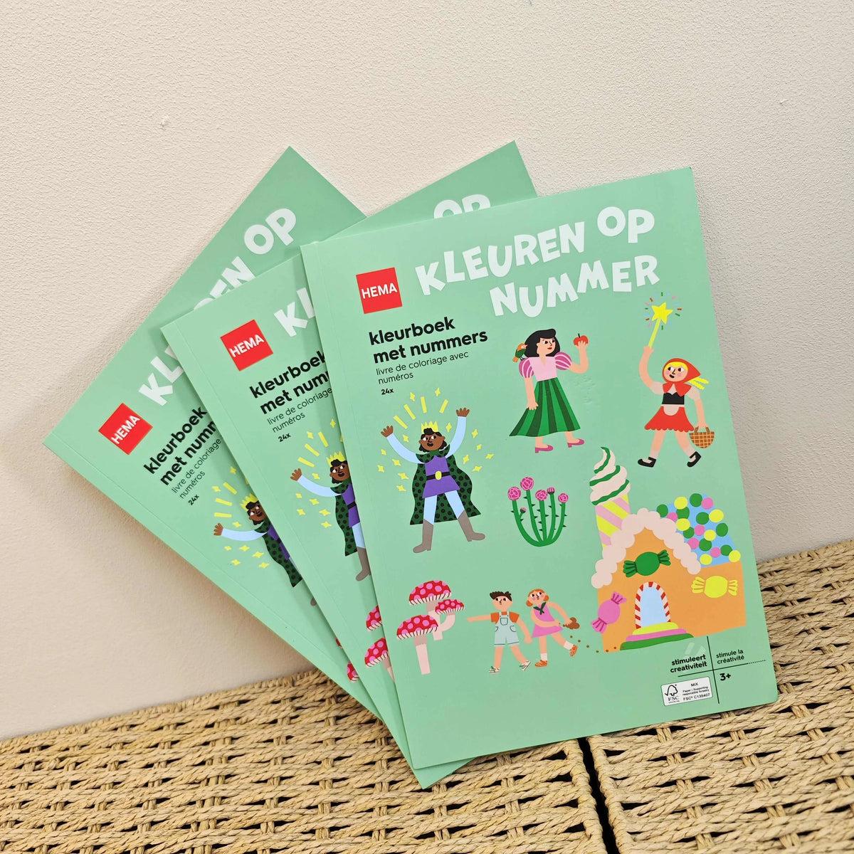 Kids Color by Numbers Coloring Book