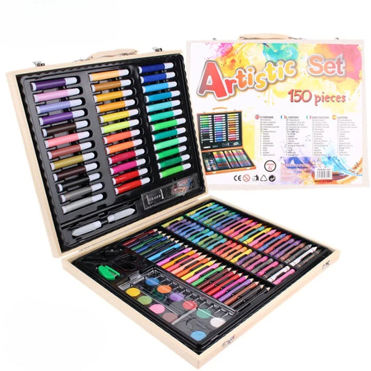 Children’s Artistic Watercolor Marker Set – 150 pcs