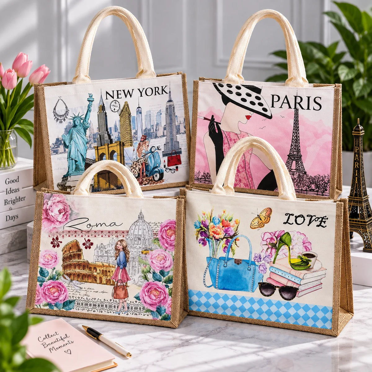 Paris Elegance Tote Bag