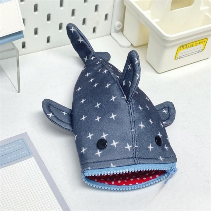 Creative Shark Shaped Pencil Case