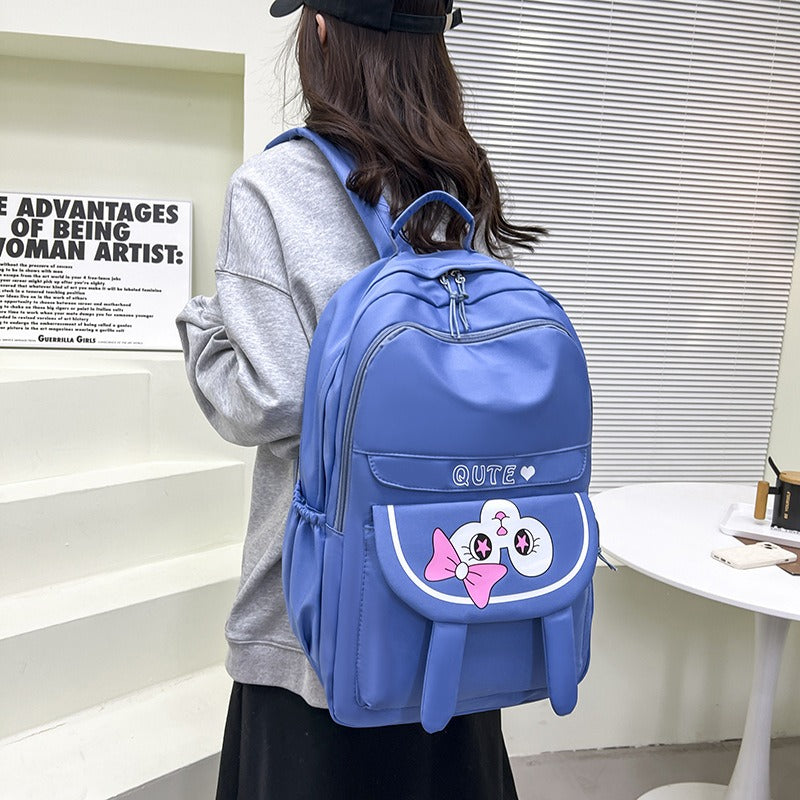 Bunny Ears Solid Color Backpack Bag
