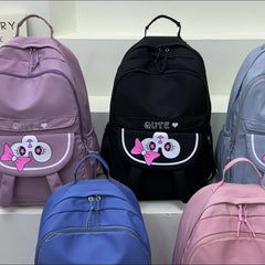 Bunny Ears Solid Color Backpack Bag