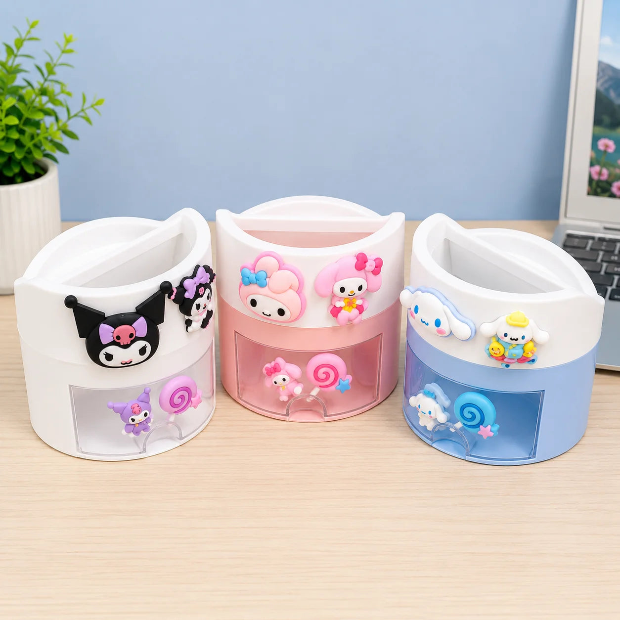 Desk Organized Workspace Pen Holder